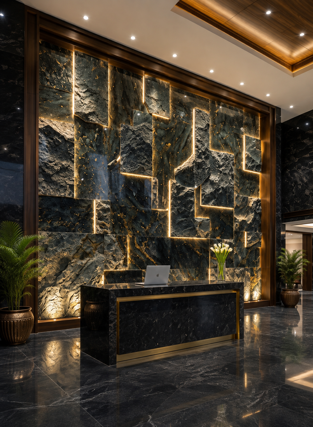 Granite walls and cladding application