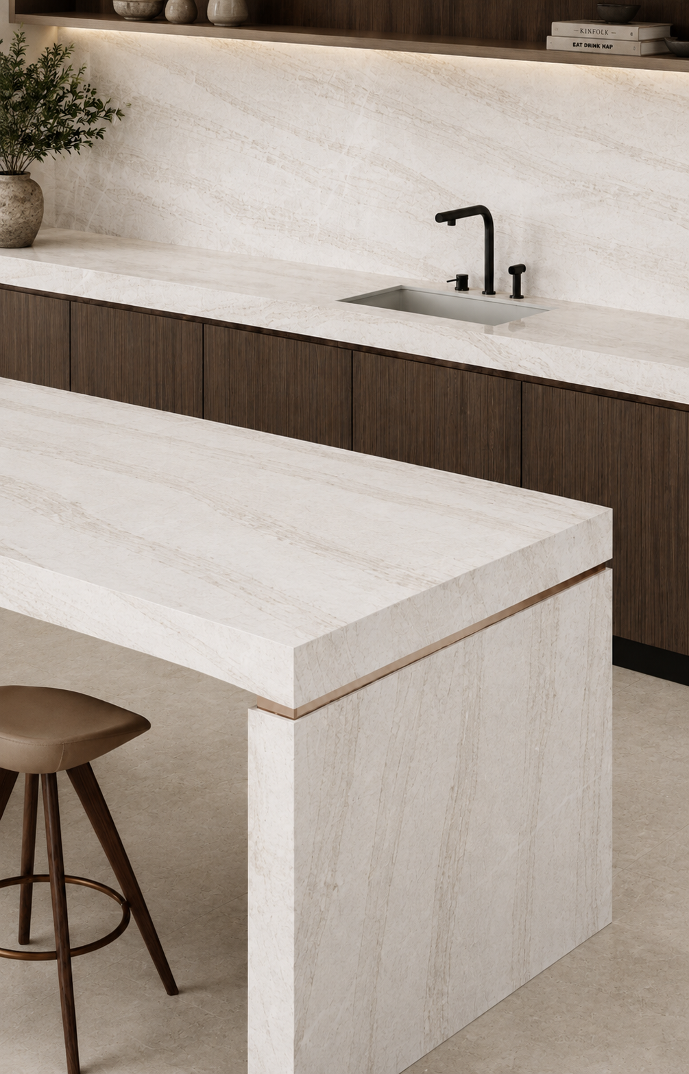 Quartz tabletops architectural surface